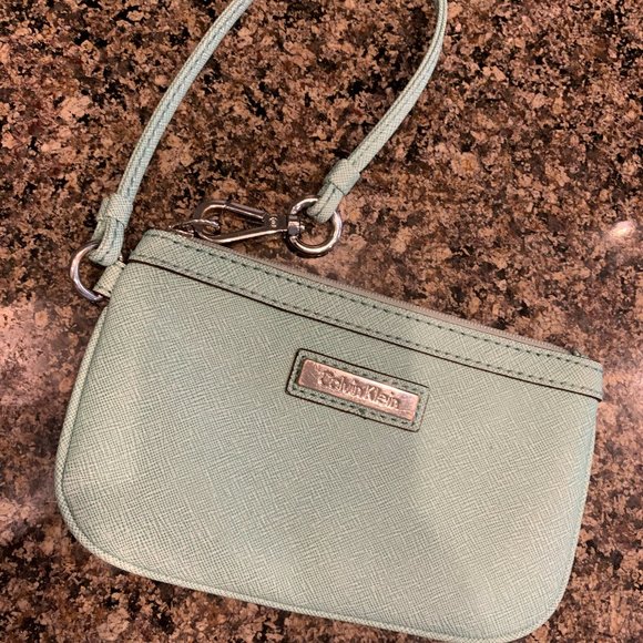 Calvin Klein Handbags - Calvin Klein leather wristlet